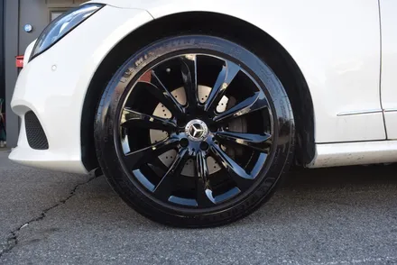 [휠마스터] 벤츠 cls250 18인치 검정유광 분체도장 작업 / 일산 휠복원 / 파주,일산