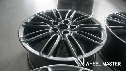 bmw 미니 휠 17인치 퓨터그레이 휠도색 / 파주,일산