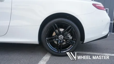 벤츠 e220d 휠 쿠페 19인치 휠 검정유광 휠도색 / 파주,일산