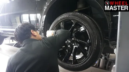 휠도색을 통해 새롭게 변신한 레인지로버 스포츠 / 파주,일산