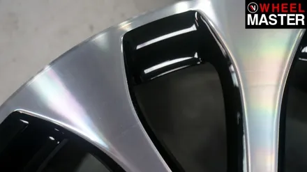 벤츠 E300 순정휠의 블랙폴리시 작업후기 / 일산 휠복원 / 일산 다이아몬드컷팅 / 파주,일산
