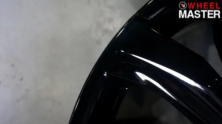 기스가 생긴 다이아몬드컷팅휠을 검정유광 도장휠로 휠복원한 렉서스 RX450h / 일산 휠복원 / 파주,일산