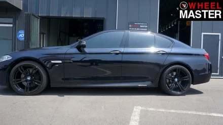 [휠마스터] 앞바퀴에 생긴 휠기스를 깔끔하게 복원한 BMW M5 / 일산 휠복원 / 파주,일산