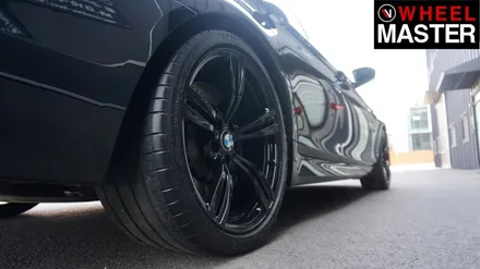 [휠마스터] BMW M5 검정유광 휠복원 및 휠도색 후기 / 일산 휠복원 / 파주,일산