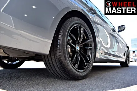 [휠마스터] BMW 520d 블랙유광 분체도장 후기 / 일산 휠복원 / 파주,일산