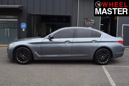 [휠마스터] BMW 520d 휠복원 및 검메탈 분체도장 / 일산 휠도색 / 파주,일산