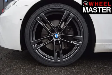 [휠마스터] BMW 640d 휠굴절수리 및 고스트크롬 분체도장 / 일산 휠복원 / 파주,일산