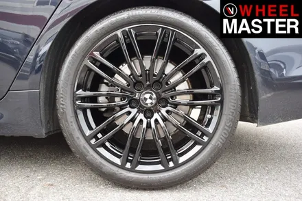 [휠마스터] BMW 520d 블랙유광 휠도색 / 일산 분체도장 / 파주,일산