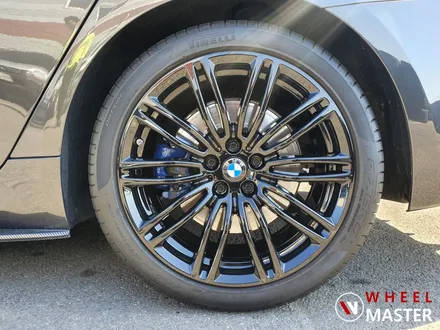 [휠마스터] BMW 540I 19인치 검정유광 1쪽 복원 / BMW 분체도장 / 파주,일산