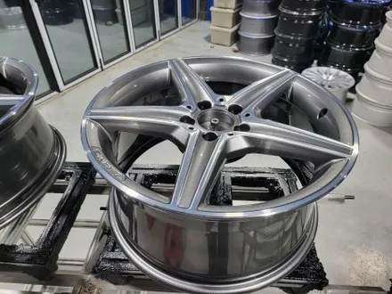 AMG 휠복원/벤츠 C220D쿠페 AMG별휠 다이아컷팅 휠복원/파주휠복원 / 파주,일산