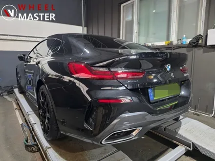 BMW M850I 895M 20인치 주차기스 제거후 검정유광 분체도장 / 파주,일산