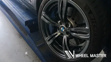 BMW M5 20인치 휠도색 고스트크롬 작업 / 파주,일산