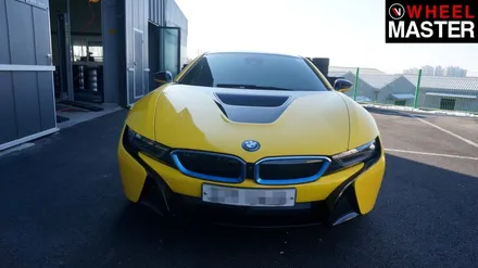 BMW i8 의 블랙유광 휠도색 후기 / 파주,일산