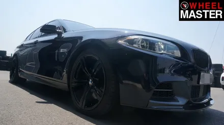 [휠마스터] 앞바퀴에 생긴 휠기스를 깔끔하게 복원한 BMW M5 / 일산 휠복원 / 파주,일산