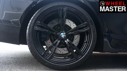 [휠마스터] BMW M5 검정유광 휠복원 및 휠도색 후기 / 일산 휠복원 / 파주,일산