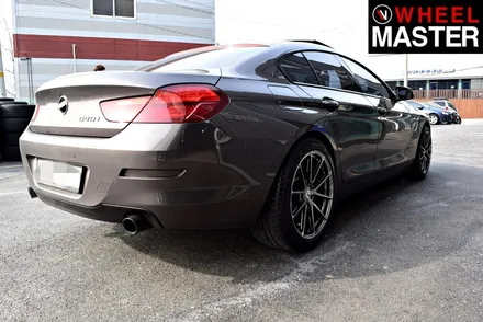 [휠마스터] 고스트크롬 컬러로 휠복원 한 모터스포츠 휠을 장착한 BMW 640i / 일산 휠복원 / 파주,일산