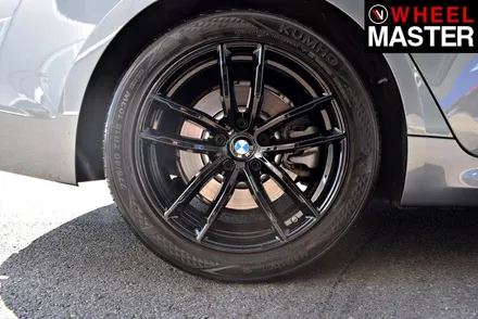 [휠마스터] BMW 520d 블랙유광 분체도장 후기 / 일산 휠복원 / 파주,일산