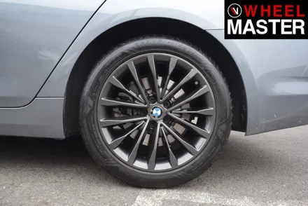 [휠마스터] BMW 520d 휠복원 및 검메탈 분체도장 / 일산 휠도색 / 파주,일산