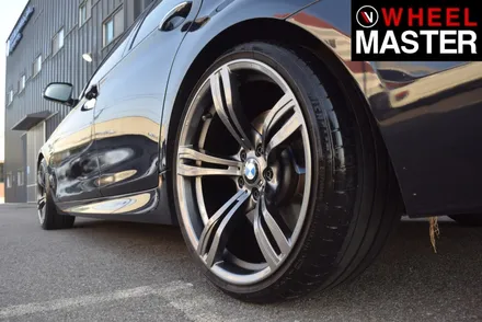[휠마스터] BMW M550d 퓨터그레이 휠복원 및 휠굴절수리 / 일산 분체도장 / 파주,일산