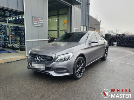 [휠마스터] 벤츠 C220 17인치 검정유광 분체도장 / 일산 분체도장 / 파주,일산