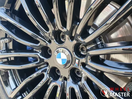 [휠마스터] BMW 540I 19인치 검정유광 1쪽 복원 / BMW 분체도장 / 파주,일산
