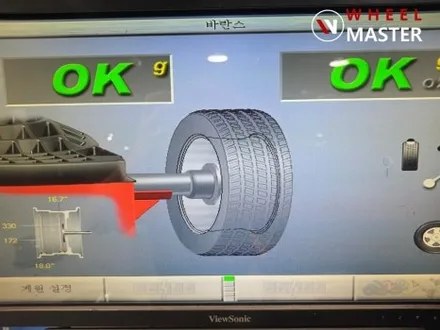 벤츠 W213 E220D 18인치 다이아컷팅 휠복원 / 파주,일산