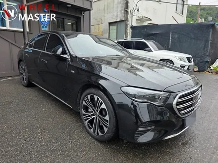 벤츠 신형 E클래스 W214 E350e 주차기스로 인한 다이아컷팅휠복 / 파주,일산