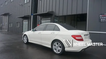 벤츠 c220 휠 17인치 휠복원 / 파주,일산