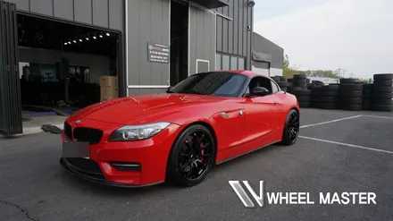 BMW Z4 휠 어드반 정품 19인치 검정 유광 휠도색 / 파주,일산