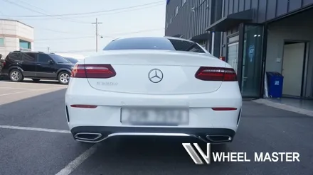 벤츠 e220d 휠 쿠페 19인치 휠 검정유광 휠도색 / 파주,일산