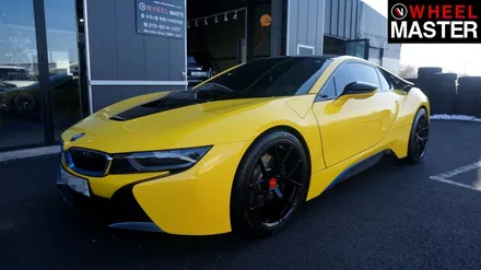 BMW i8 의 블랙유광 휠도색 후기 / 파주,일산