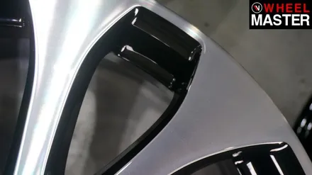 벤츠 E300 순정휠의 블랙폴리시 작업후기 / 일산 휠복원 / 일산 다이아몬드컷팅 / 파주,일산