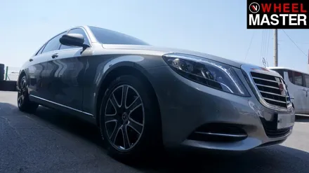자동차휠복원을 하러 오셨다 휠을 교체한 벤츠 S350 /  일산 휠복원 / 다이아몬드컷팅 휠복원 / 파주,일산