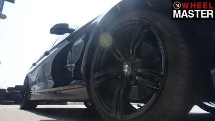 [휠마스터] 앞바퀴에 생긴 휠기스를 깔끔하게 복원한 BMW M5 / 일산 휠복원 / 파주,일산