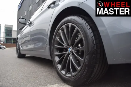 [휠마스터] BMW 520d 휠복원 및 검메탈 분체도장 / 일산 휠도색 / 파주,일산