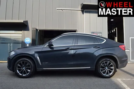 [휠마스터] BMW X6 휠복원 및 고스트크롬 휠도색 / 일산 분체도장 / 파주,일산