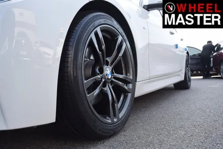 [휠마스터] BMW 320d 휠복원 및 검메탈 휠도색 / 일산 분체도장 / 파주,일산