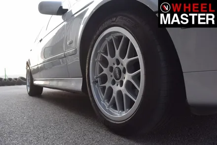 [휠마스터] BMW 530i 휠기스복원 및 실버 분체도장 / BBS 휠복원 / 파주,일산