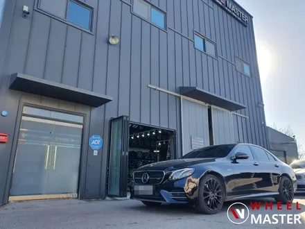 [휠마스터] 벤츠 E43AMG 차량 뒷바퀴 휠 1개 복원 / 일산 휠복원 / 파주,일산