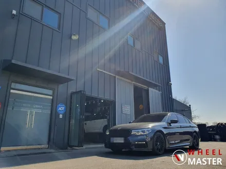 [휠마스터] BMW 540I 19인치 검정유광 1쪽 복원 / BMW 분체도장 / 파주,일산