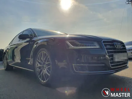 [휠마스터] 아우디 A8L 60TDI 20인치 고스트크롬 분체도장 / 아우디 휠복원 / 파주,일산