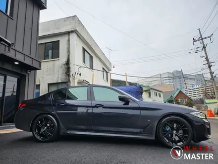 BMW 530I 845M 19인치 검정유광 분체도장 작업 / BMW 휠도장 / 파주,일산