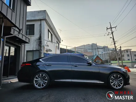 제네시스 DH330 18인치 손상이 심해 19인치로 인치업 / 파주 휠복원 / 파주,일산