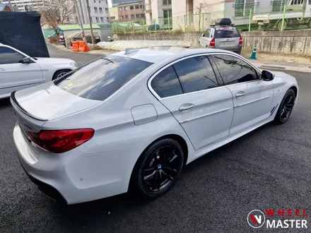 BMW G30 520D 662M 경계석 부딪힘 사고로 인한 휠파손으로 휠교체 / BMW 중고휠교체 / 파주,일산