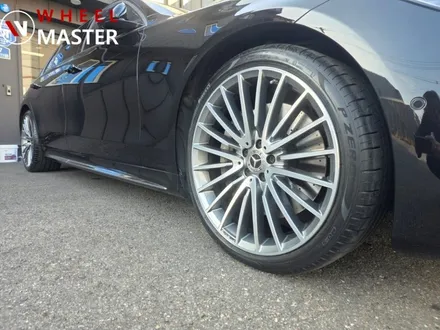 벤츠 W223 S500 AMG 21인치 휠 굴절수리 및 다이아컷팅 휠복원 / 파주,일산