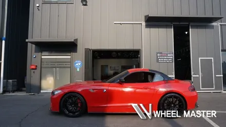 BMW Z4 휠 어드반 정품 19인치 검정 유광 휠도색 / 파주,일산