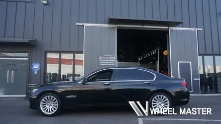 휠도색 더 이상 고민 NO! BMW 740LI 휠 19인치 하이퍼실버도장 / 파주,일산