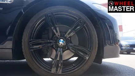 [휠마스터] 앞바퀴에 생긴 휠기스를 깔끔하게 복원한 BMW M5 / 일산 휠복원 / 파주,일산