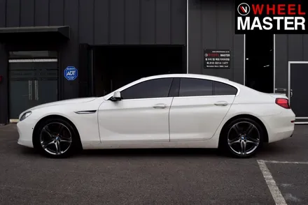 [휠마스터] 사고로 심하게 손상된 휠을 깨끗하게 복원한 BMW 640d / 일산 휠복원 / 파주,일산