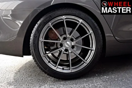 [휠마스터] 고스트크롬 컬러로 휠복원 한 모터스포츠 휠을 장착한 BMW 640i / 일산 휠복원 / 파주,일산